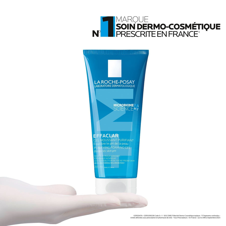 EFFACLAR GEL MOUSSANT PURIFIANT NETTOYANT PEAU GRASSE