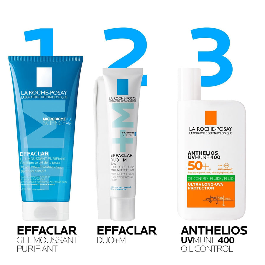 EFFACLAR GEL MOUSSANT PURIFIANT NETTOYANT PEAU GRASSE