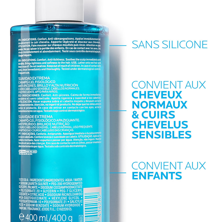 KERIUM DOUX EXTRÊME SHAMPOING CUIR CHEVELU SENSIBLE