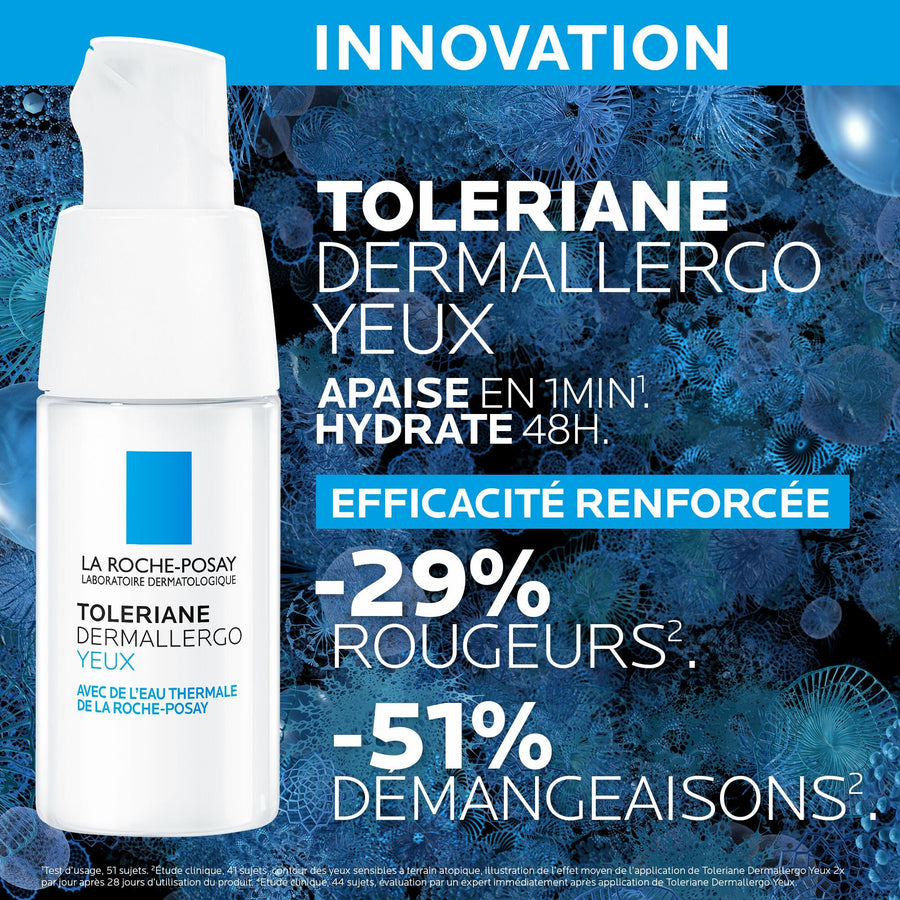 TOLERIANE DERMALLERGO CRÈME CONTOUR DES YEUX PEAU SENSIBLE
