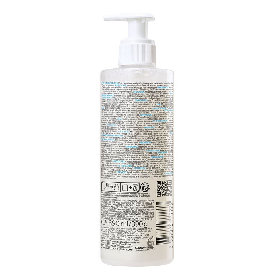 EFFACLAR H ISO-BIOME CRÈME LAVANTE HYDRATANTE APAISANTE