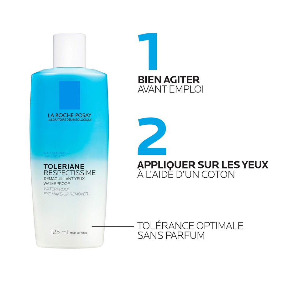 TOLERIANE RESPECTISSIME DÉMAQUILLANT YEUX WATERPROOF