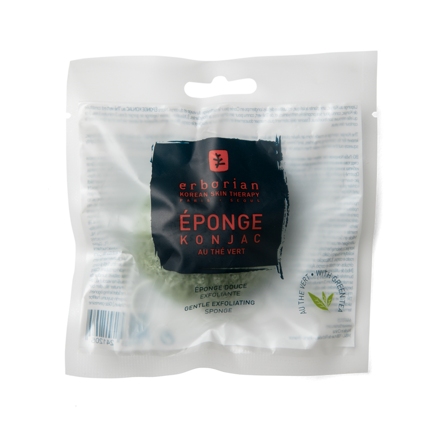 Éponge Konjac au Thé Vert