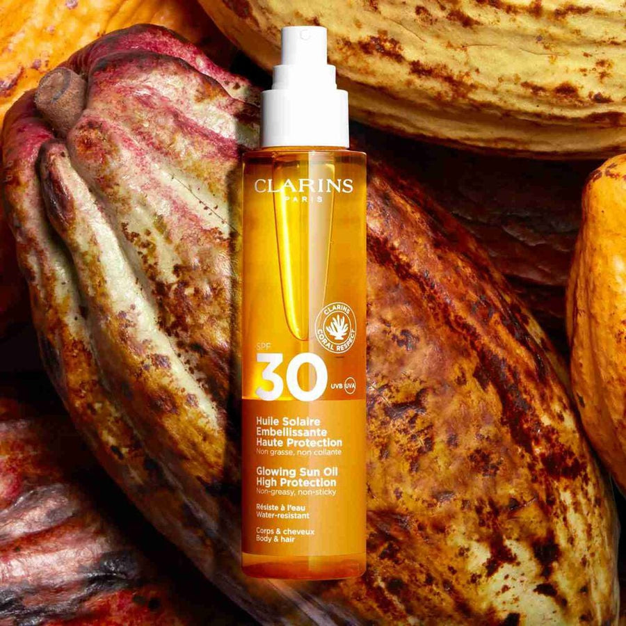 Huile Solaire Embelissante Haute Protection SPF 30
